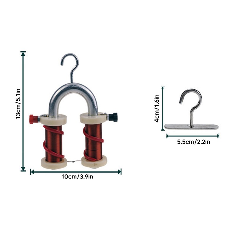 Hoof Shaped Electromagnet Horseshoes Electromagnet for School Physics Experiment