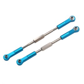 Vgoohobby 2Pcs Aluminum Linkages Rear Upper Suspension Arm 860015 for HSP 1/8 RC Nitro Off Road Monster Truck Car