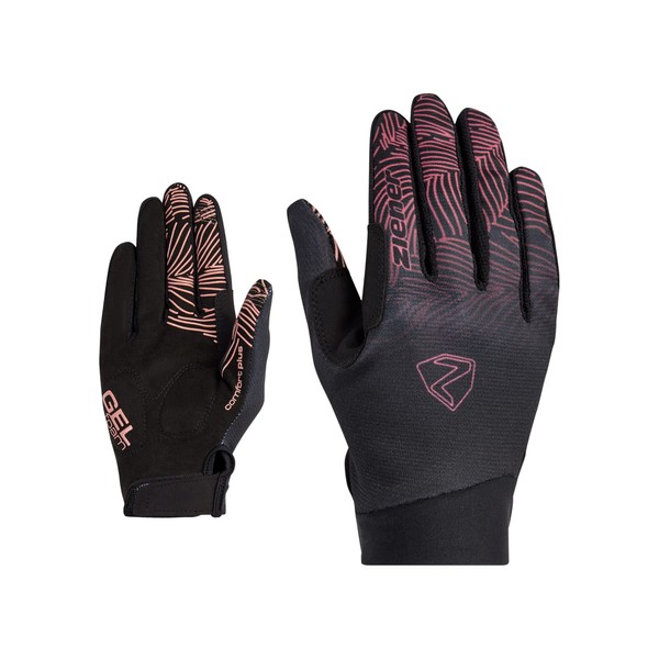 Ziener Conny Women's Cycling Gloves, Long Finger with Touch Function,