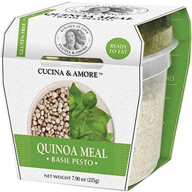 Cucina & Amore Quinoa RTE Meal, Basil Pesto, 7.9 Ounce