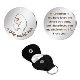 Grandma Gifts Pocket Hug Token for Grandma Birthday Gifts for Grandma Birthday Gifts for Grandma Gift for Grandma Great Grandma Gifts from Grandchildren Grandma Christmas Grandma Mothers Day Mom Gifts