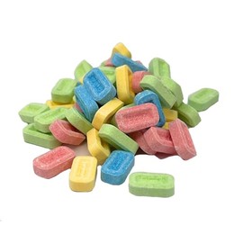 YANKEETRADERS Classic Pez 4 Flavor Assortment, Sour Unwrapped, Candy Dispenser Refill, 4 Pounds