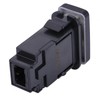 Qiilu Automatic Car Rocker Switch 12 V Blue LED for