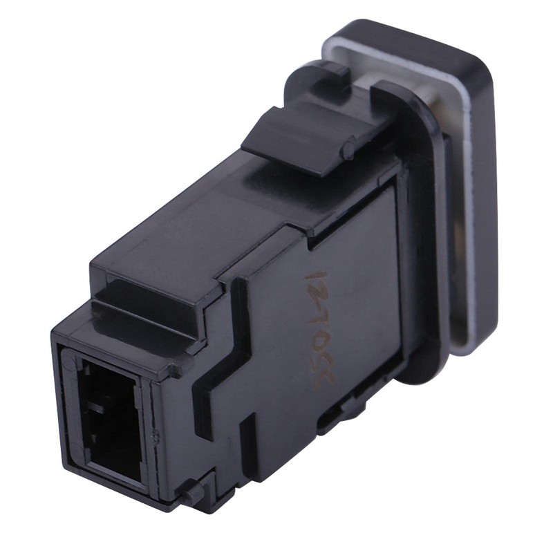 Qiilu Automatic Car Rocker Switch 12 V Blue LED for