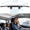 Kitbest Rear View Mirror, Universal 11.4 Inch Interior Clip On
