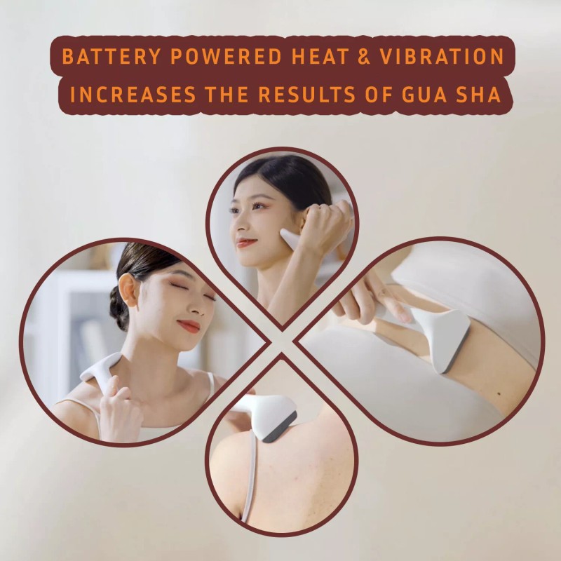 M PAIN MANAGEMENT TECHNOLOGIES Heated Gua Sha Scraping Massage Tool