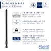 5 x Rennie Tools 130mm Long PH2 Compatible with Senco