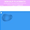 Silicone Kids Placemat, Non Slip Toddler Placemats for Dining Table,