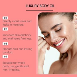 Radiant Firming Body Oil,Collagen-infused To Firm Saggy Skin,Smooth Fine Lines,Brighten Tone,Lightweight & Non-greasy. Works for Full Body: Arms,Legs, Abdomen. Ideal for All Women’s Skin Types (2pcs)