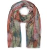 styleBREAKER 01016240 Women's Scarf with Colourful Watercolour Gradient Pattern, Light