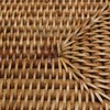 DaiDo BRONX GN856 Rattan Rectangular Basket Shallow Spa Tray, Natural
