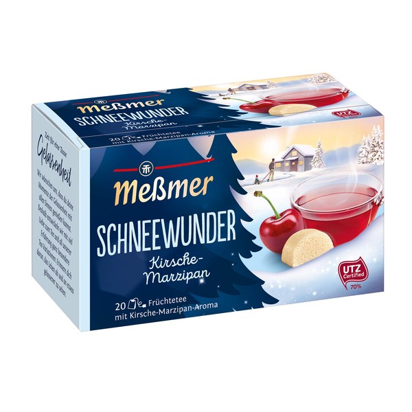 Messmer Snow Wonder Cherry Marzipan Tea Limited Edition