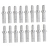 Sosoport 40pcs Nock Accessories Aluminum Tails Shafts 4.2mm Inner Diameter