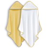 BAMBOO QUEEN 2 Pack Premium Baby Bath Towel - Rayon