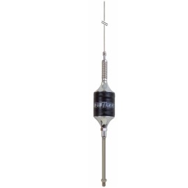 Hustler SCBS-B 45" Tall Black CB Super Resonator w/ 9" Stainless Steel Mast NEW