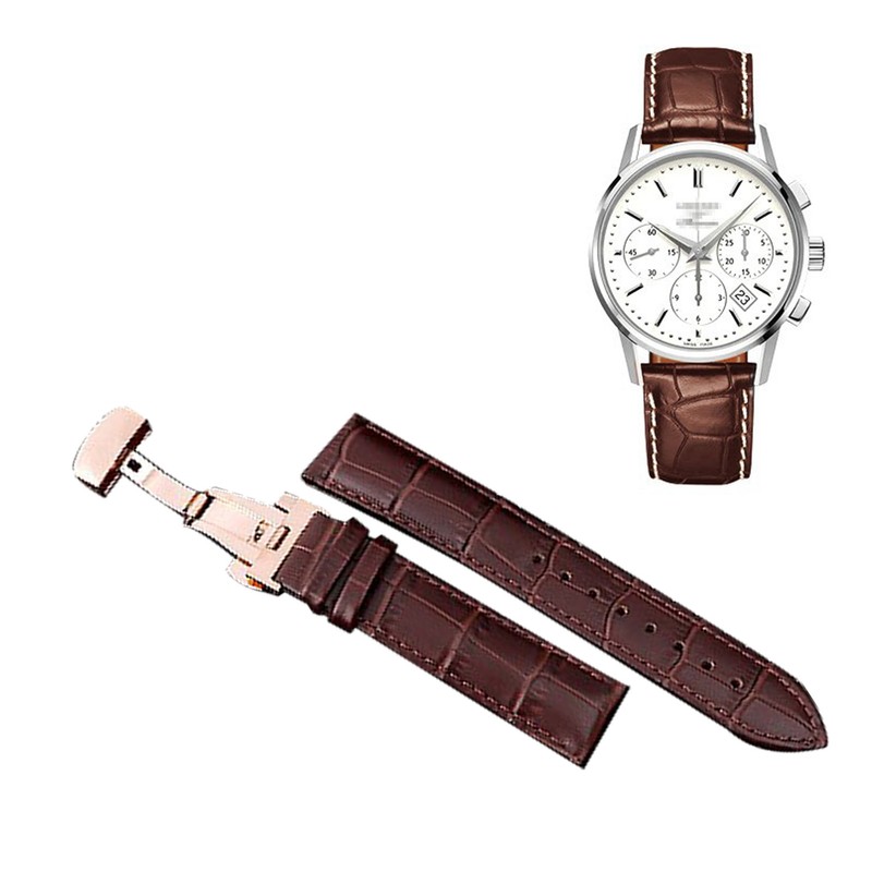 Watch Strap Leather Watchband Band Buckle Pin Universal Accessory for