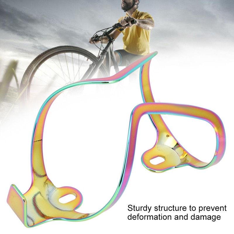 ZTTO Aluminium Alloy Water Bottle Cage Support Colorful Plating Color