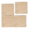 4Pcs Premium Carpet Tiles 12" x 12" – Durable, Non-Slip,