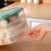 Dumpling Storage Box Multi Layer Excellent Sealing Dumpling Food Container