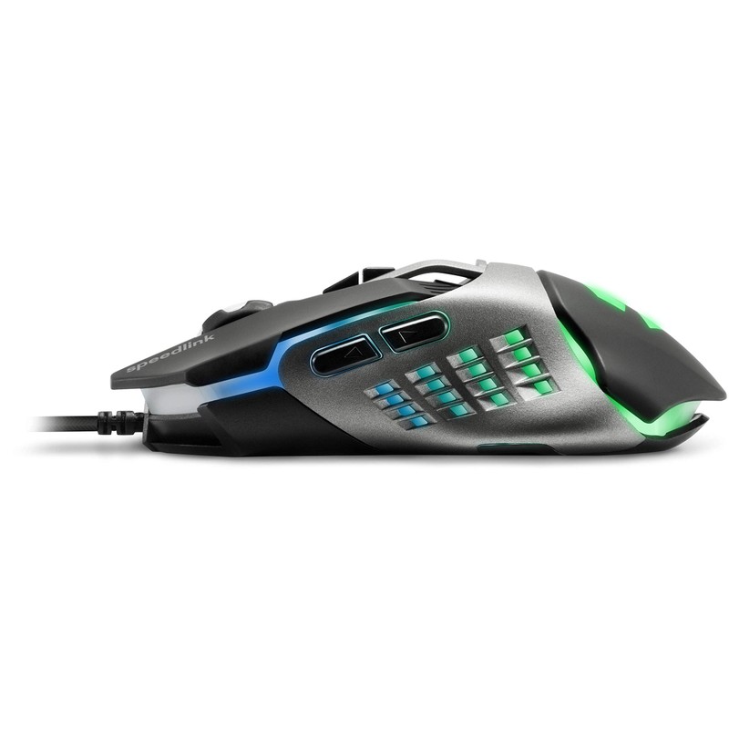 Speedlink Tyalo Sl-680015-bk - Mouse óptico para Videojuegos con iluminación