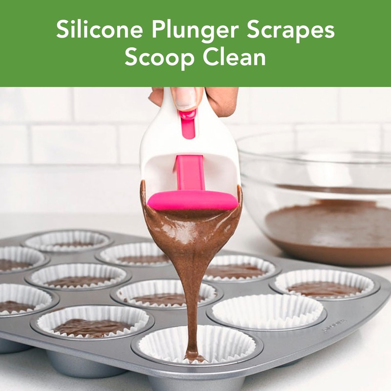 Tovolo Cupcake Scoop Batter Dispenser - Easy to Use Baking