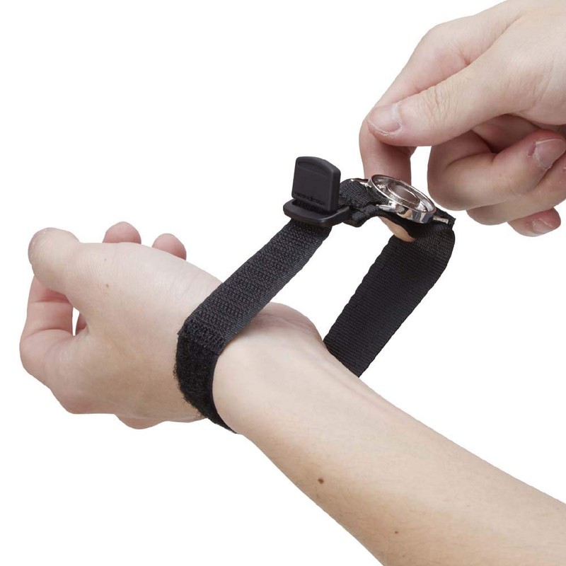 Hatachi BH7152 Ground Golf Wrist Holder, Black, Wrist Circumference Approx.