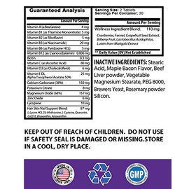 I LOVE MY PETS LLC I LOVE MY PETS LLC Dog Hair and Skin Supplements - PET Healthy Hair and Coat - for Dogs and Cats - Premium Formula - Dogs Vitamins for Hair - 2 Bottles (120 Treats)