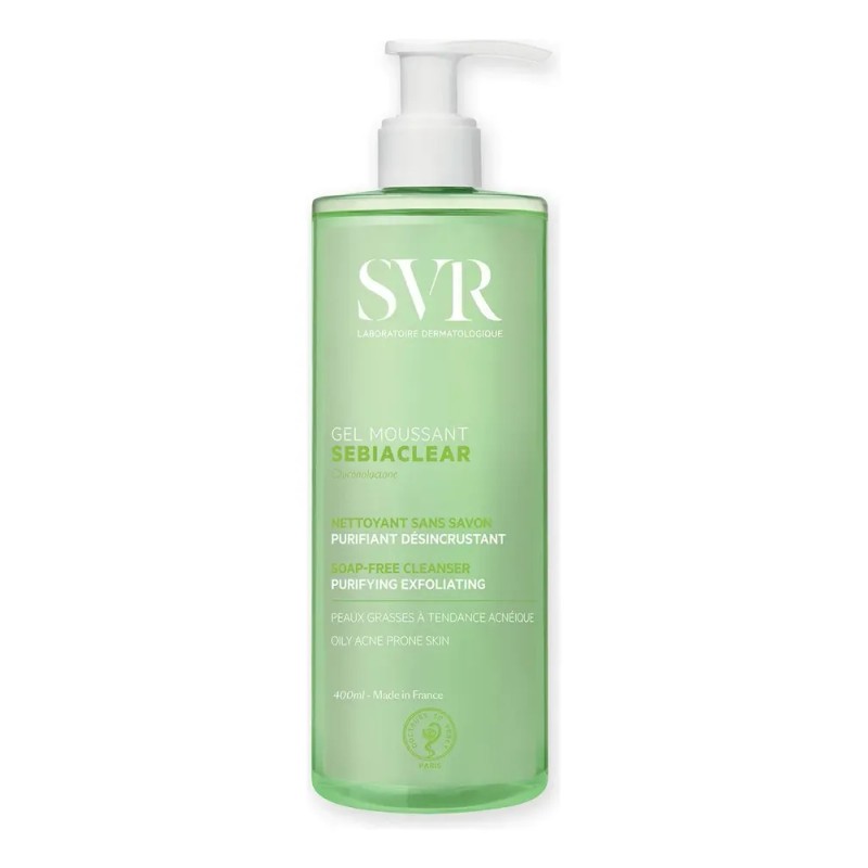 Gel Moussant SVR Sebiaclear de 400mL/400g