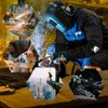 Leather Welding Work Sleeves for Men&Women - Heat&Flame Resistant Arm