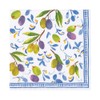 Caspari Mediterranean Blue Luncheon Napkins - 20 Luncheon Napkins per