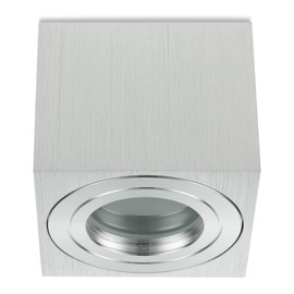 Sweet Led Ceiling Spotlight IP44 Flat Bathroom Aluminium Mounting Frame Wet Room 65 mm High Surface-Mounted Spotlight 230 V Surface-Mounted Spotlight Ceiling Spotlight Ceiling Spotlight