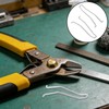 HOMSFOU Stainless Steel Nail Pliers Spring Durable Replacement Nail Clipper