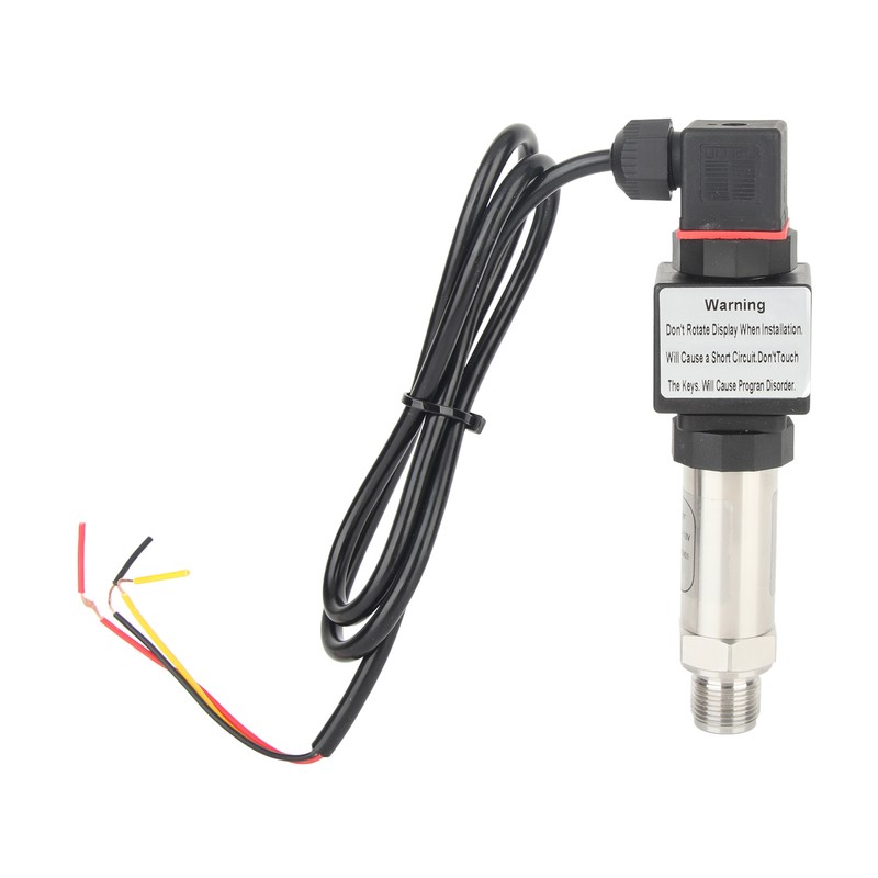 Pressure Sensor Aluminum Alloy Air Water Sender Digital Display LCD