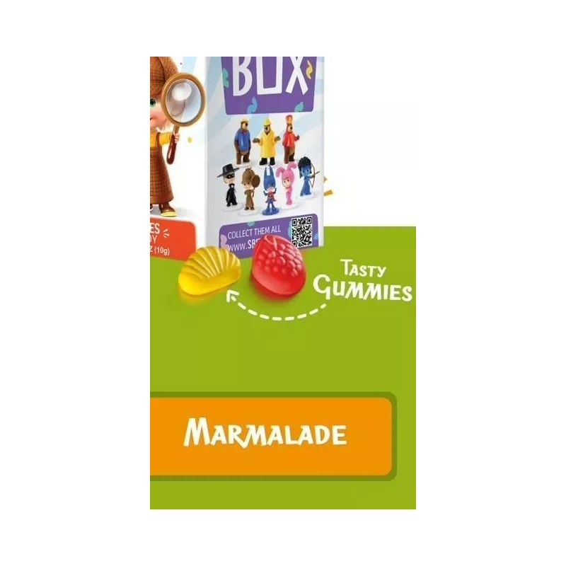 SWEETBOX *SWEETBOX* MARMALADE W/TOY (BLAZE AND THE MONSTER MACHINES) 10g/each,