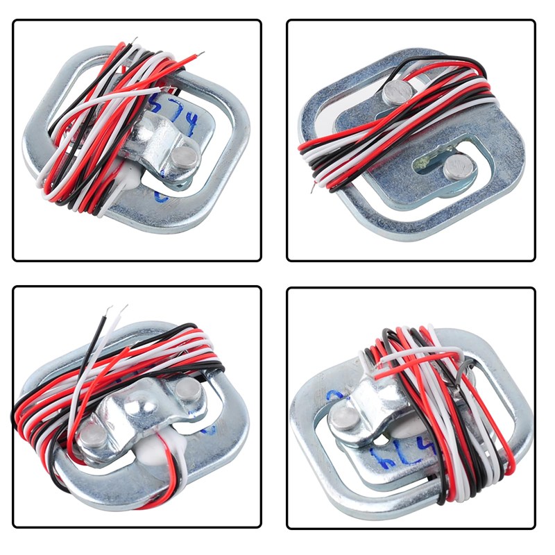 Wishiot 4pcs 50kg Load Cell Weight Sensor Gauge Human Body