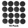 3" Round Plastic Louver Soffit Air Vent Reptile Screen Grille