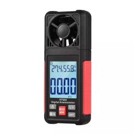 Intendvision HT605 디지털 풍속계 대형 백라이트 LCD 화면이 있는 휴대용 항해용 서핑 드론 플라잉 RC Intendvision HT605 Digital Anemometer Large Backlight LCD Screen Portable Navigation Surfing Drone Flying RC