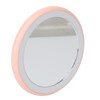 Compact Makeup Mirror with Light USB Rechargeable LED Round Portable