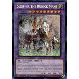 Sleipnir The Runick Mane - MP24-EN096 - Prismatic Secret Rare - 1st Edition