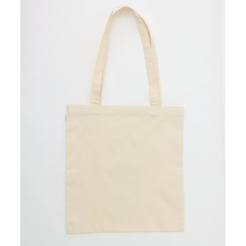 Titicaca ZNSCBB7008 Women's Cotton Tote Bag, A4, Long, Shoulder Bag,