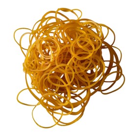 Rubber Band Set Stationery Natural Rubber Bands, Assorted Sizes, Thick Natural Rubber Band 50g Bag Elastic for Home School Office Bank Supplies Heavy Duty Strong Elastic Bands - 50g Bag