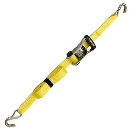 SMARTSTRAPS 351 Ratchet Straps-14ft YW Premium RatchetX 1pk 5,000lb, Yellow