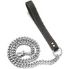 Aiyidi Dog Chain Leash, Stainless Steel Metal Link Training Leash