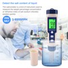 Holzsammlung pH Meter 5 in 1, Digital Water Quality Tester,