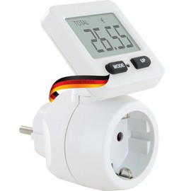 SCHWAIGER STEM1180 Energy Cost Meter Feed Meter Household Plug Measurement 180° Rotating Display Current Measurement
