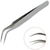 Solasta Two Pcs Tweezer Anti-Static Stainless Steel Non-Magnetic for Diamond