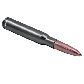 VMS RACING 50 Cal Caliber Gunmetal Pink TIP Bullet Antenna in Heavy Gauge CNC Machined Billet Aluminum Short Compatible with Toyota Tundra