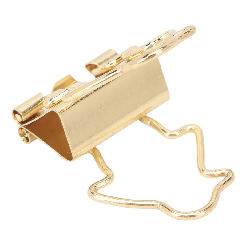 100Pcs Binder Clips Hollow Penguin Shape Sturdy Metal Small Binder