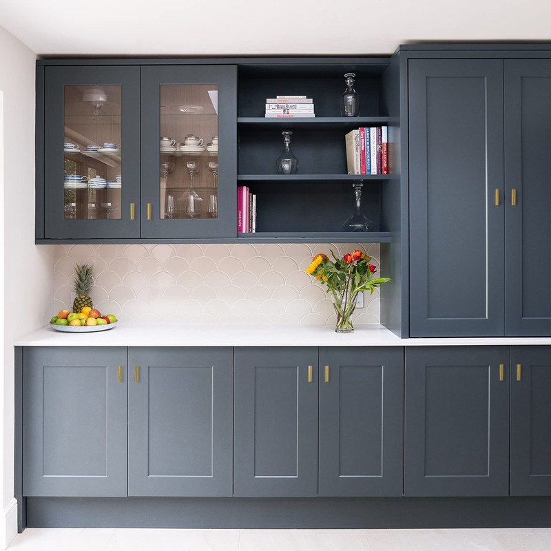 Ravinte 30 Pack Gold T Bar Cabinet Knobs 2 Inch