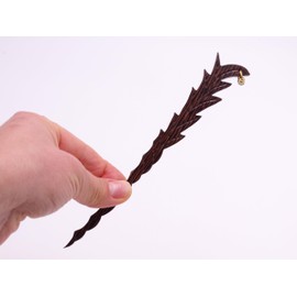 Handmade One-of-a-kind Wenge Wood Hair Stick